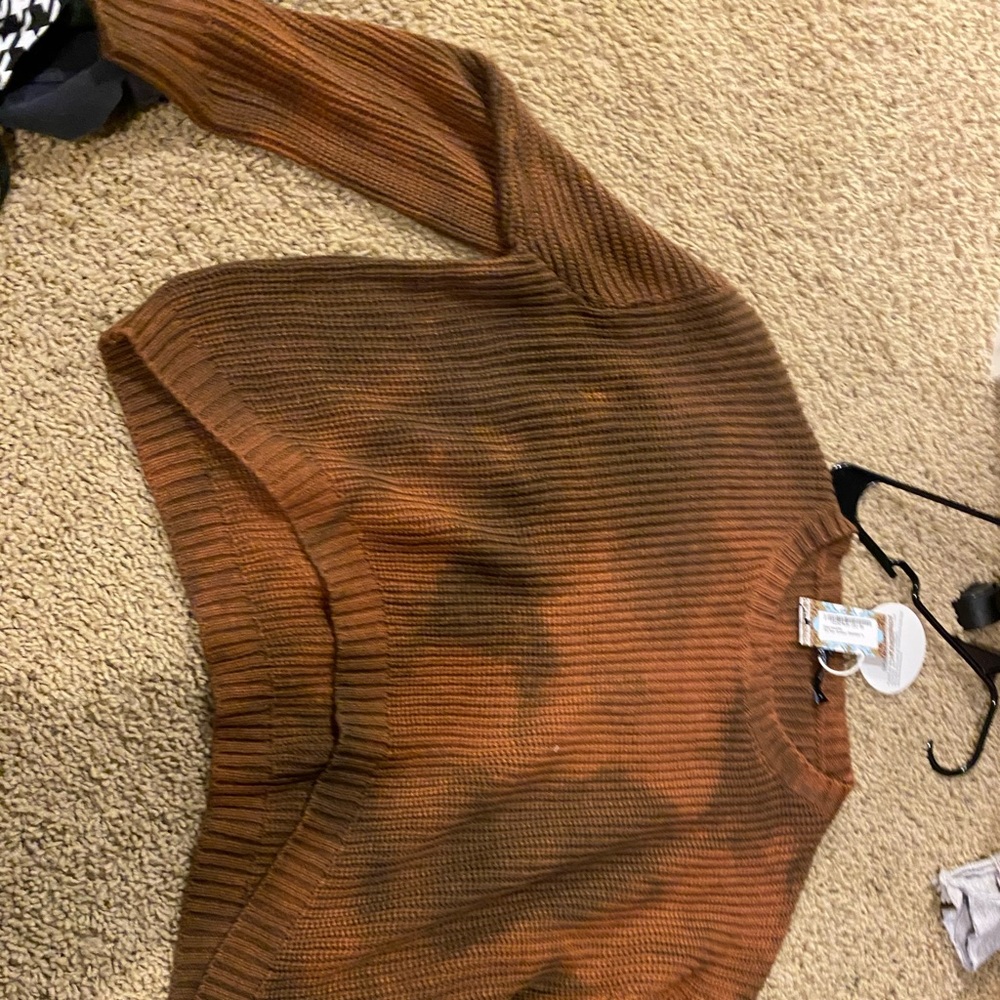 Brown sweater